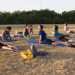 Particolare  anche la "Bhujangasana", la posizione del cobra, con cui ci si distende proni sulla pancia e si alza il busto facendo leva sulle mani: in parole povere ci si protrae verso l'alto proprio come fa il temibile serpente